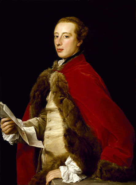 William Fermor 1758 by Pompeo Batoni (1708-1787) Museum of Fine Arts Houston  61.76